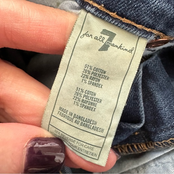 7 For All Mankind denim jeans, size 18M - Picture 6 of 6
